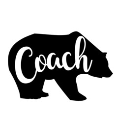 coach bear inspirational quotes, motivational positive quotes, silhouette arts lettering design