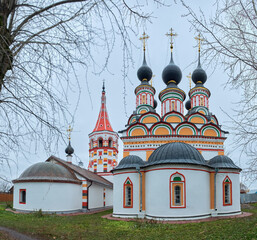 Fototapeta na wymiar Suzdal, Vladimir region, Russia - Antipievskaya church.