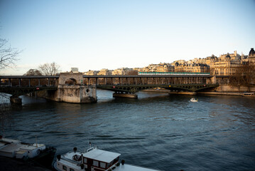 Fototapeta premium Morning on the Seine