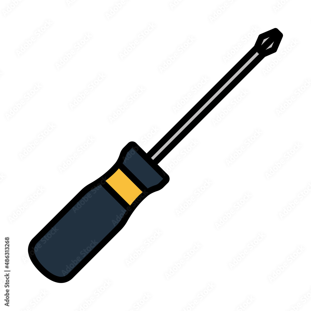 Poster screwdriver icon