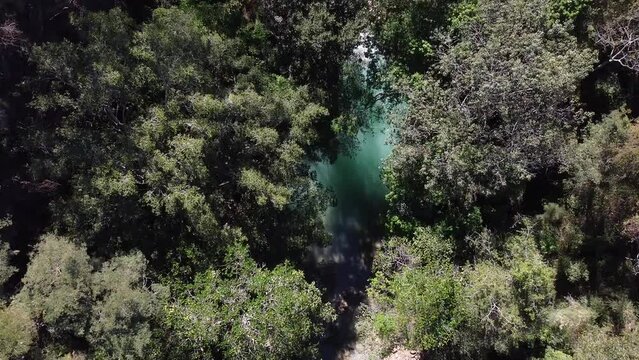 Cascadas de Comala, en Chiquilistlan, Jalisco, Mexico