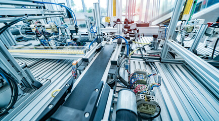 high performance automatic manufacturing assembly and inspection process at production line