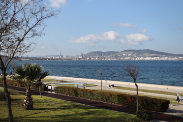 Fototapeta premium Aliaga, Izmir / Turkey