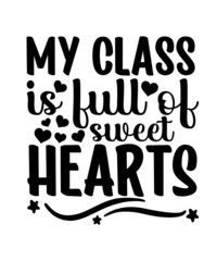 Happy Valentine's Day T-Shirt, Valentines Day SVG Bundle, Valentine's Day Shirt, Love Shirt, Happy Valentine Shirt Print Template, Heart Sign Vector, Cute Heart Vector, Typography Shirt Design