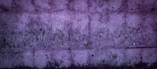 Abstract grunge pink old wall background. Rough stylized texture banner with space for text.