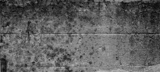 Abstract grunge black and gray old wall background. Rough stylized texture banner with space for text.