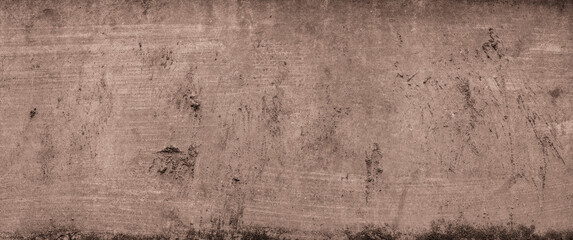 Abstract grunge orange/sepia old wall background. Rough stylized texture banner with space for text.