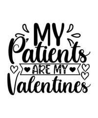 Happy Valentine's Day T-Shirt, Valentines Day SVG Bundle, Valentine's Day Shirt, Love Shirt, Happy Valentine Shirt Print Template, Heart Sign Vector, Cute Heart Vector, Typography Shirt Design