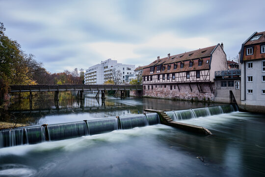 N&uuml;rnberg an der Pegnitz - langzeitbelichtung