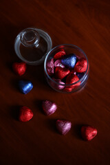 chocolate hearts