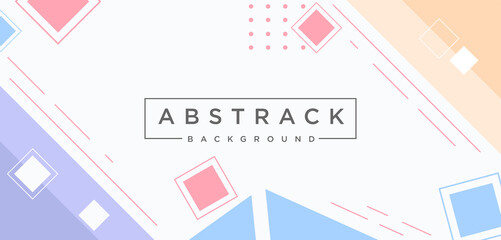 Modern vector graphic abstract background design template