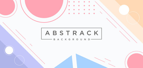 Modern vector graphic abstract background design template