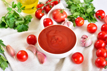 Homemade tomato sauce