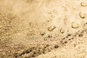 Water drops on an abstract surface. Wallpaper