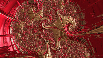 Fractal never-ending pattern. Fractals are infinitely complex patterns that are self-similar across different scales. For cell phone wallpaper. Images of Mandelbrot set elaborate and infinitely 