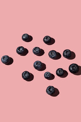 Food photo fresh blueberry berry