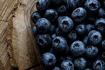 Food photo fresh blueberry berry