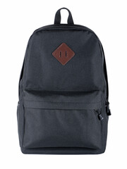 black bag isolated on white