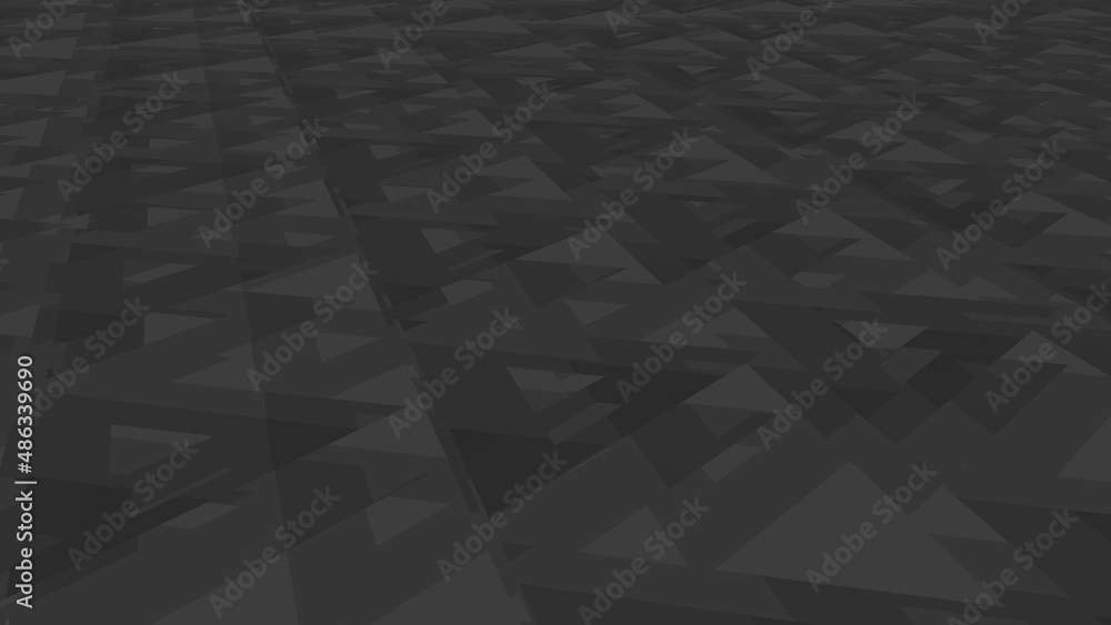 Aufkleber abstract background of gray triangles. pattern. screensaver.