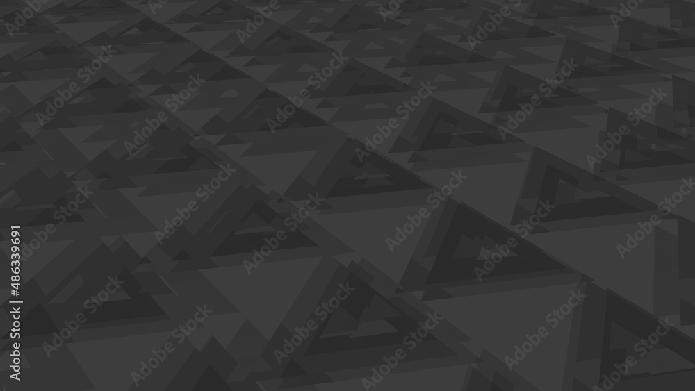 Poster abstract background of gray triangles. pattern. screensaver.