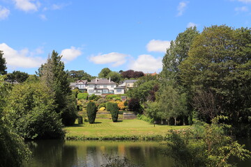 view of the river in the city