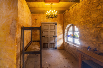 Interior view of the Alamo