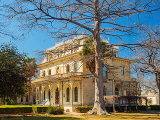 Sunny view of a builiding in the King William Historic District