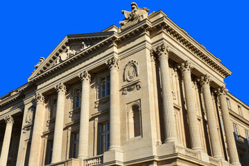 Pavillon du palais de la Marine à Paris. France