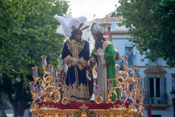 Jesús de Nazaret ante Caifás, semana santa de Sevilla, hermandad de San Gonzalo