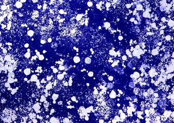 Purple white blue vintage background with spots, splashes and dots. Watercolor texture with blur and gradient. A magical space for creative art ideas and graphic design. Spotted texture.