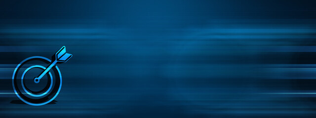 target icon with a dart in the center