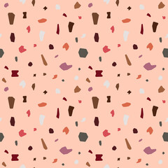 Granite orange pattern Terrazzo Pattern