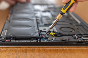 Laptop battery replacement