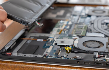 Laptop battery replacement