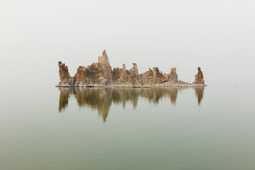 Tufa Formation on Mono Lake