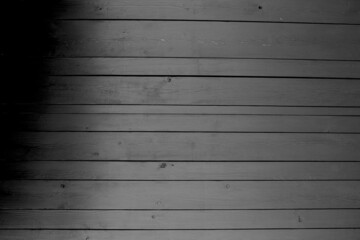 Obraz premium horizontal wooden boards in black and white