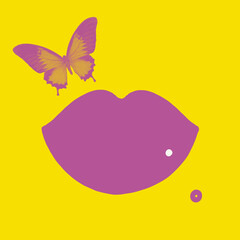 heart,gift to lovers,gift to loved ones,love,beloved mom,heart flower,heart of flowers,pink,burgundy,gray,red,postcard,lips,butterfly