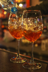 glass of wine