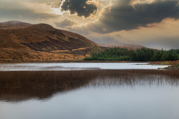 Scottish landscape on Isle of Skye, Scotland