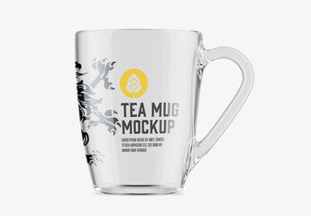 Glass Mug Mockup