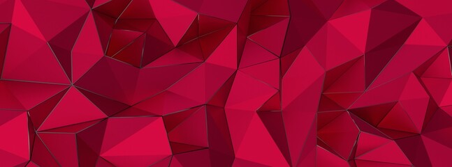Color Blend Rainbow Trendy Low Poly BG Design magenta 3d