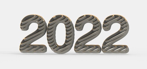  2022 text flyer design on graphic