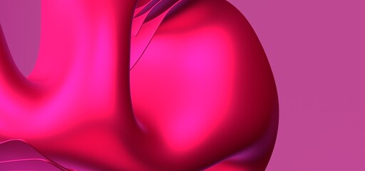 magenta abstract background 3d modern