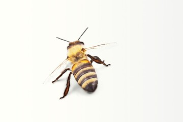 Small single European wasp alive