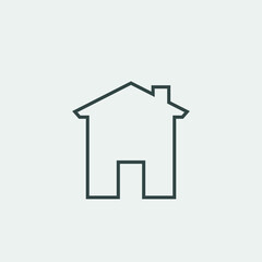 home vector icon illustration sign 