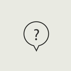 question mark icon illustration sign 