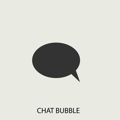 Chat vector icon illustration sign