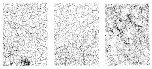 Cracked earth texture background