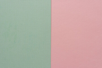 paper background in green and pink