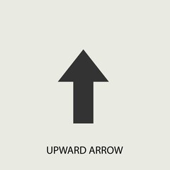 upward arrow icon illustration sign